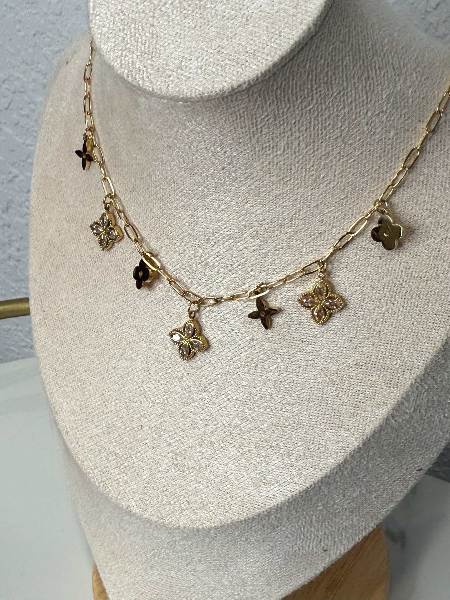 Clover Charm Necklace