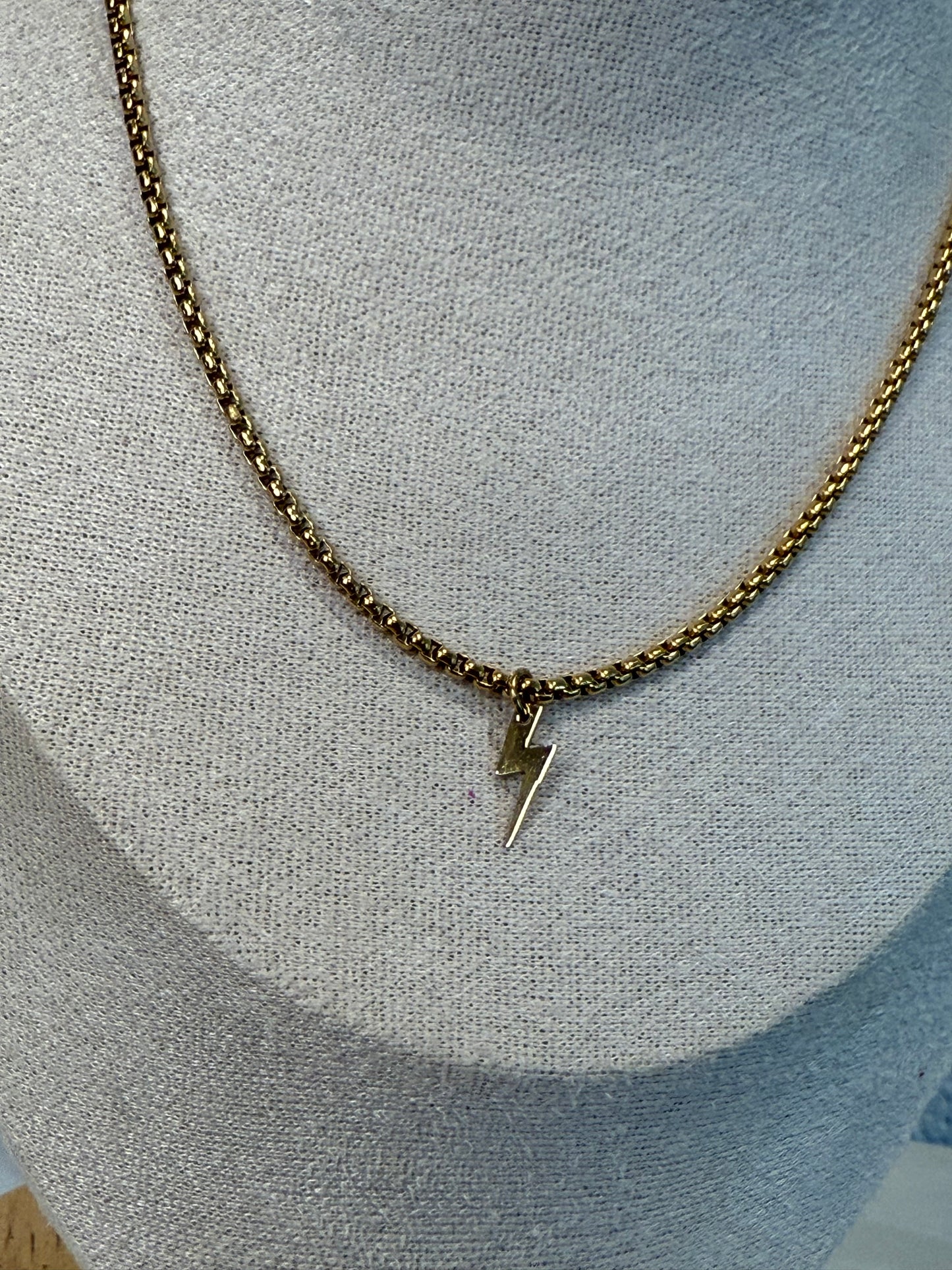 Retro Bolt Necklace