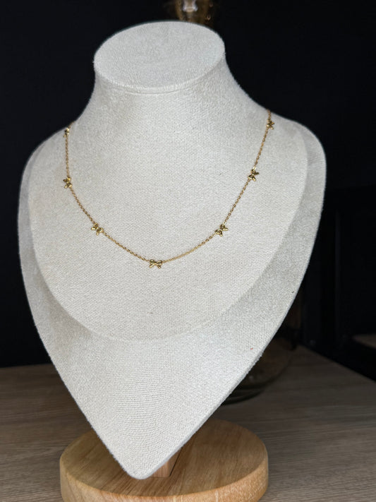 The Petite Bow Necklace